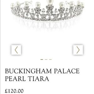 buckingham palace pearl tiara